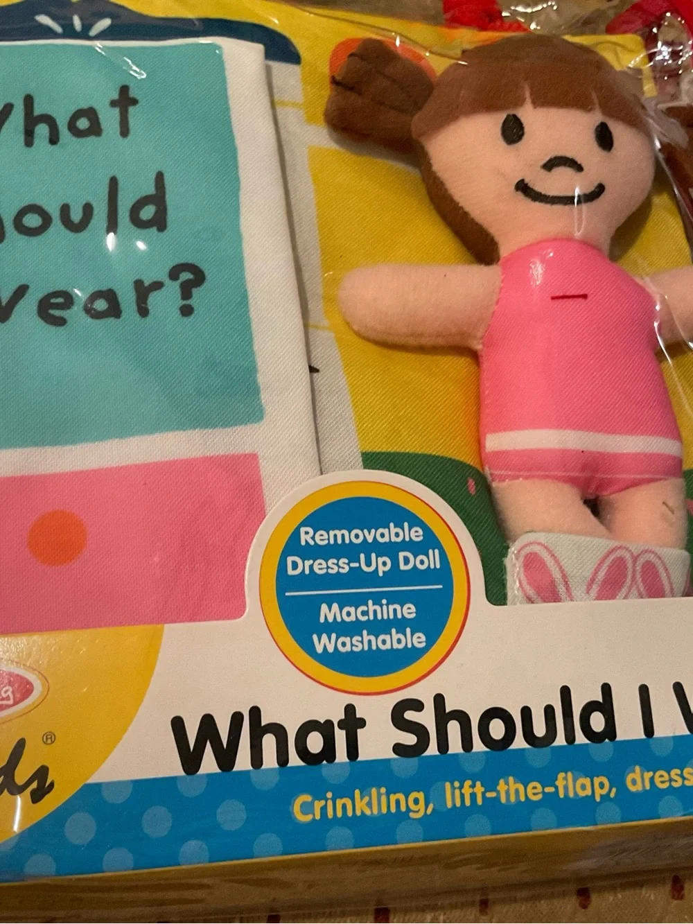 Melissa and Doug Doll What Should I Wear Book New